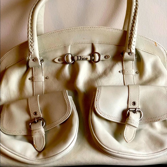 Christian Dior “My Dior”Pocket Satchel Leather Bag - Picture 1 of 3